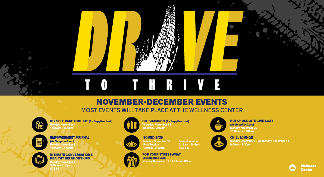 Drive to Thrive November Events