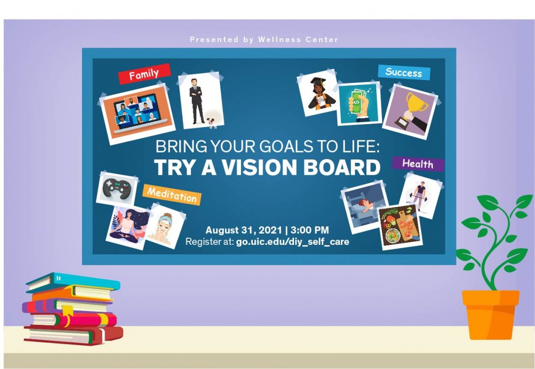 DIY Event: Bring Your Goals To Life: Try a Vision Board, Wellness Center
